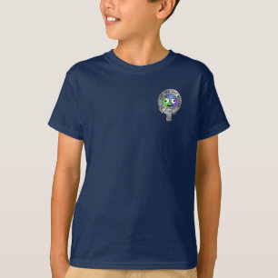 T-shirt Kids Clan Gunn Crest & Tartan