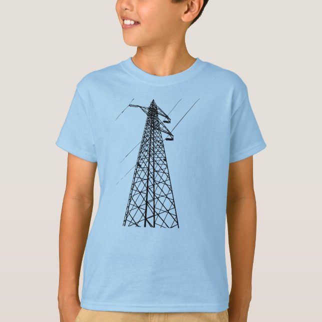 T-shirt Kids Electricity Pylon (Devant)