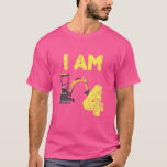 T-shirt Kids Family Construction Truck Excavateur Birthday<br><div class="desc">Enfants Construction familiale Camion Excavateur Anniversaire Je suis quatre 4 3</div>