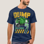 T-shirt Kids Garbage Truck 7th Birthday 7 Years Old Birthd<br><div class="desc">Kids Garbage Truck 7th Birthday 7 Years Old Birthday Boy  .</div>