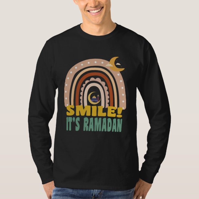 T-shirt Kids It s Ramadan Bro Smile Muslim s Fasting Month (Devant)