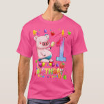 T-shirt Kids Kids Pig Birthday Party 1 Year Old Boy 1th Pi<br><div class="desc">Kids Kids Pig Birthday Party 1 Year Old Boy 1th Pig Birthday Premium  .</div>