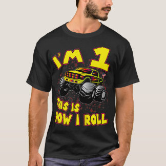 T-shirt Kids Monster Truck IM 1 C'est comme ça que je roul
