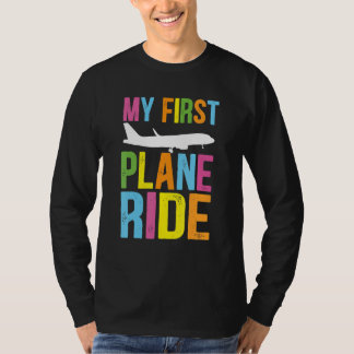 T-shirt Kids My First Plane Ride My First Plane Ride Kids 