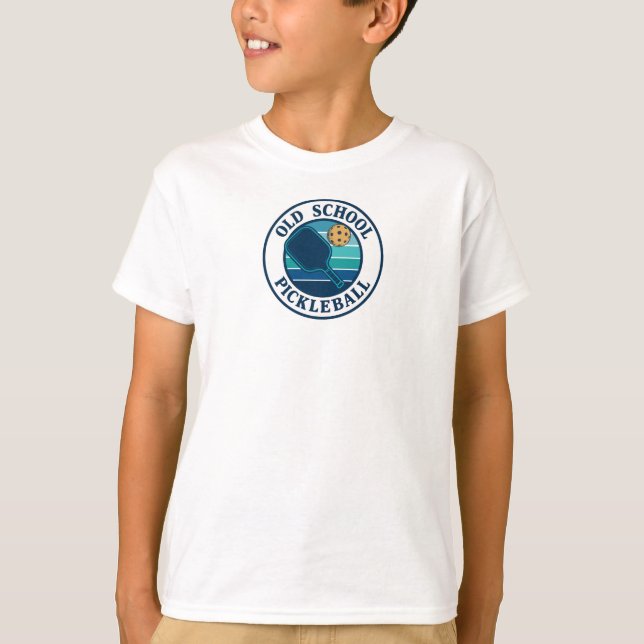 T-shirt Kids Pickleball Sport T-shirts. (Devant)