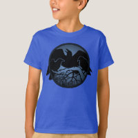 T-shirt Kid's Raven Cool Organic Raven Shirt