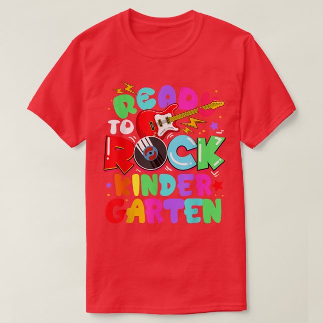 T-shirt Kids Ready To Rock (Design devant)