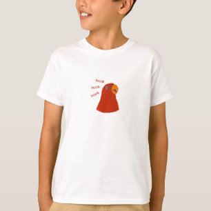 T-shirt KIDS Red Birb "GUMI" wuewue...