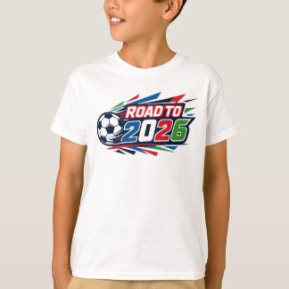 T-shirt Kids Road To The 2026 World Cup