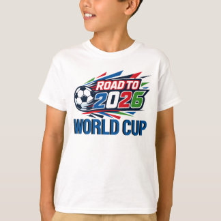 T-shirt Kids Road To The 2026 World Cup