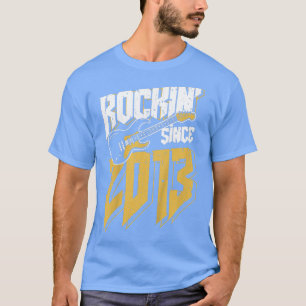 T-shirt Kids Rockin' depuis 2013 Vintage Rock Music Fan 9e