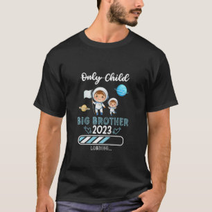 T-shirt Kids Siblings Big Brother 2023 space astronaut