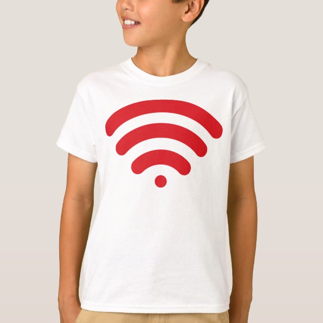 T-shirt "Kids' Wifi Explorer Tee" (Devant)