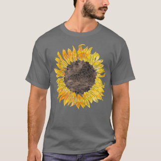 T-shirt Kids Yellow Sunflower