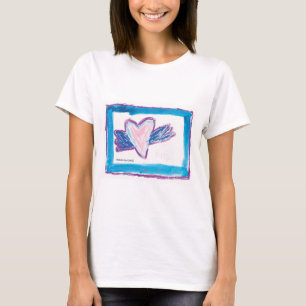 T-shirt KidsArt for CHOC - Flying Heart