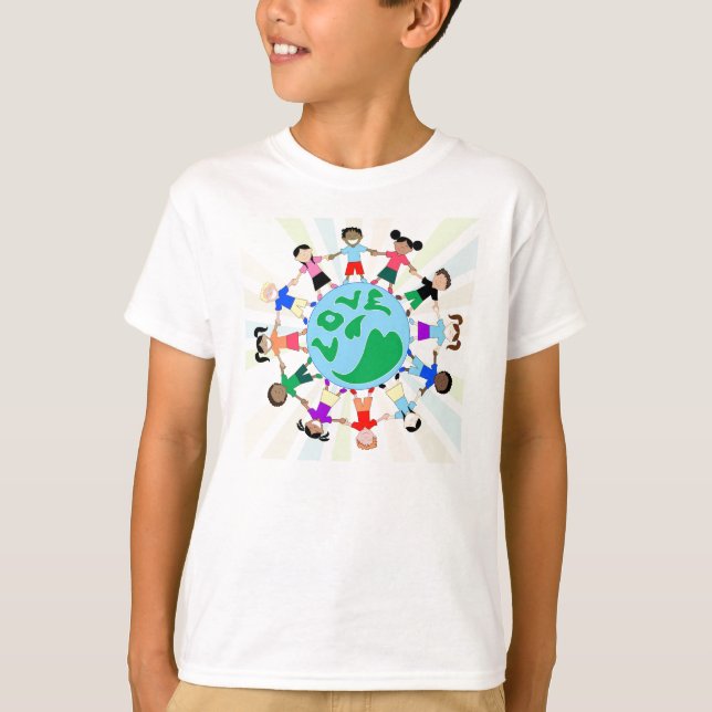 T-shirt KidsLoveGlobe (Devant)