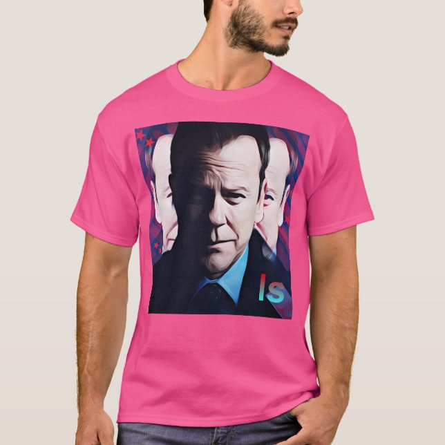 T-shirt Kiefer Sutherland (Devant)