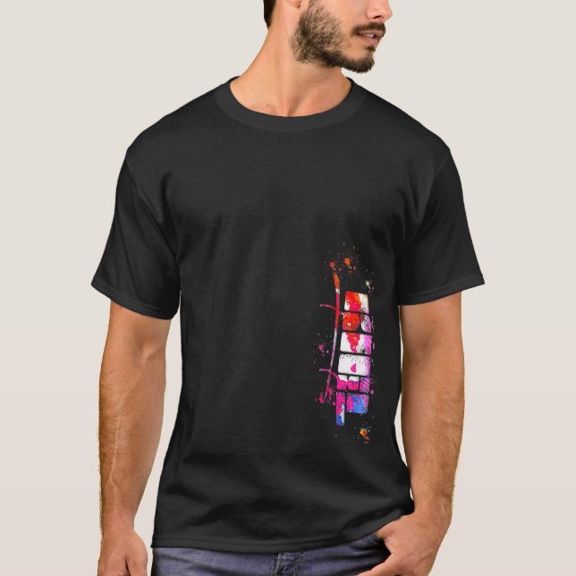 T-shirt Kiel Lettrage Aquarelle Kiel (Devant)