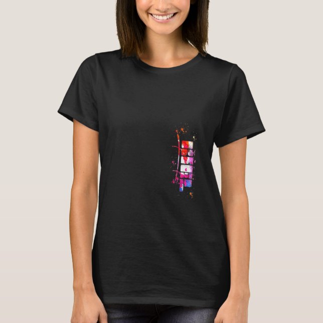 T-shirt Kiel Lettrage Aquarelle Kiel (Devant)