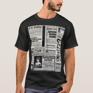 T-shirt Kiev historique : Illustration d'un journal de 191