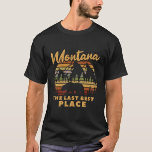 T-shirt Kihing Nature Montana Le Dernier meilleur endroit