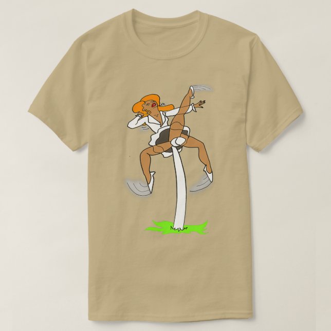 T-shirt Kiki Pour Une Énergie Propre (Design devant)