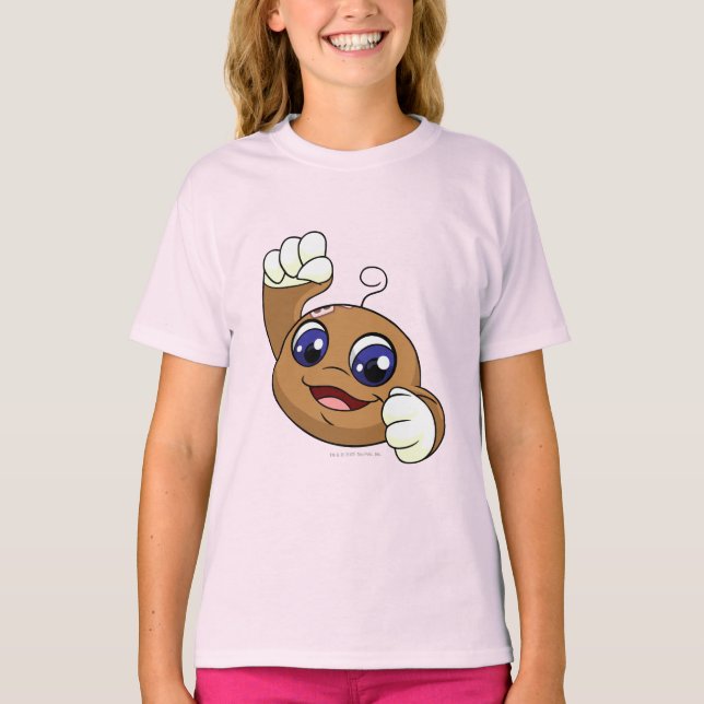 T-shirt Kiko Brown (Devant)