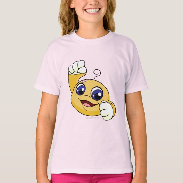 T-shirt Kiko Jaune (Devant)