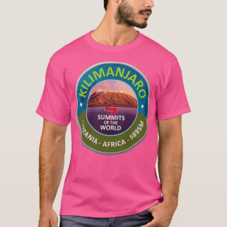 T-shirt Kilimanjaro 7 summits collection