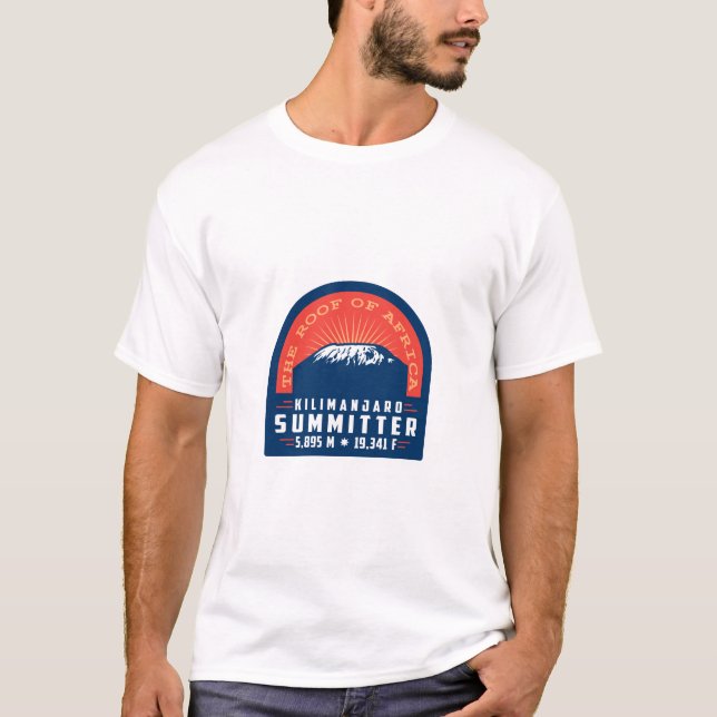 T-shirt KIlimanjaro Summitter (Devant)