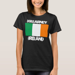 T-shirt Killarney, Irlande avec drapeau irlandais