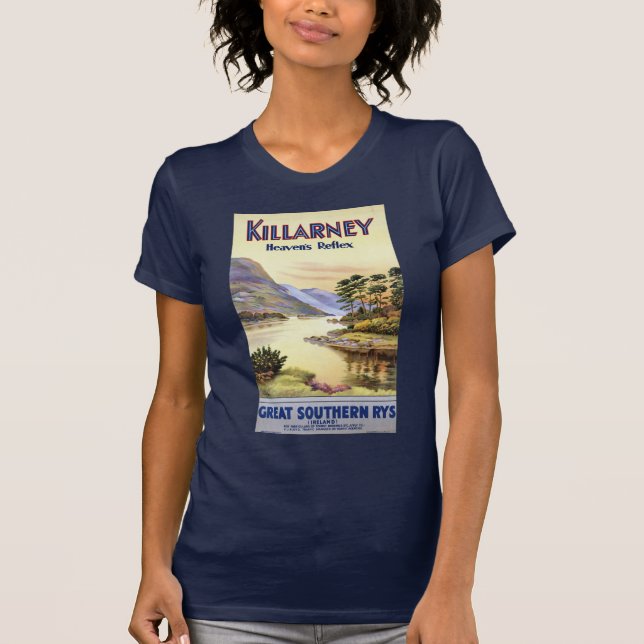 T-shirt Killarney, le réflexe du ciel (Devant)