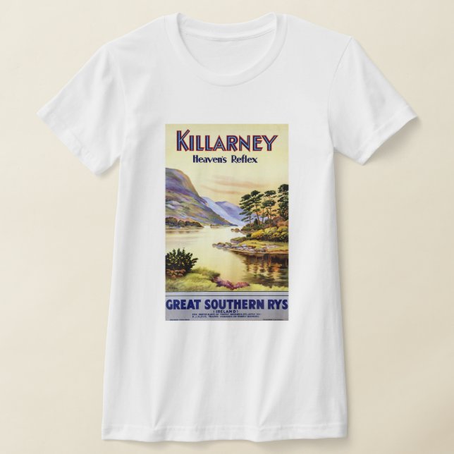 T-shirt Killarney ~ Le réflexe du ciel (Poser)