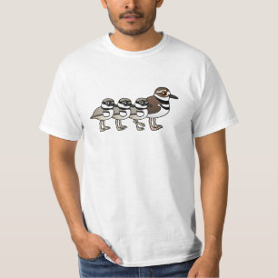 T-shirt Killdeer et trois poussins