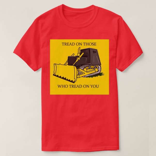 T-shirt Killdozer jaune  (Design devant)