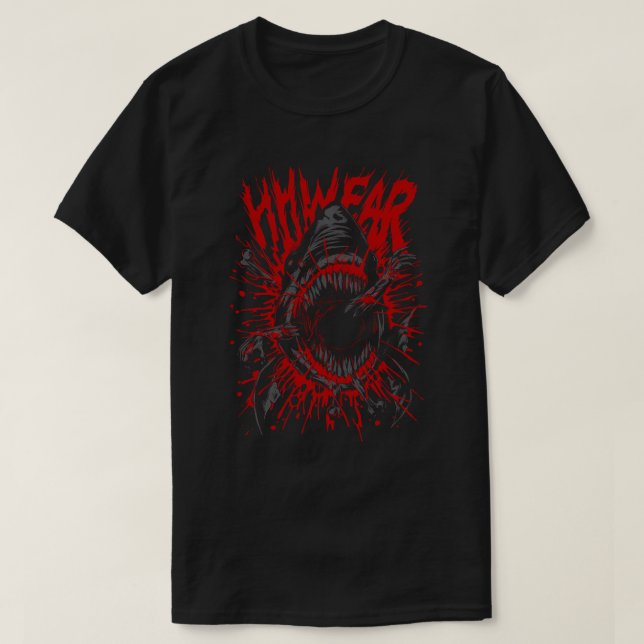 T-shirt Killer Shark (Design devant)