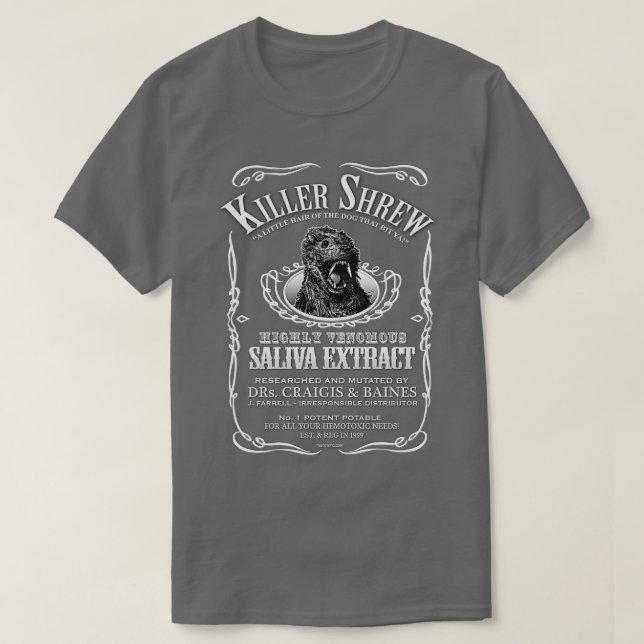 T-shirt Killer Shrew  (Design devant)