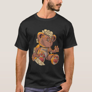 T-shirt Killer Teddy Bear Lazy Halloween Costume d'effroi