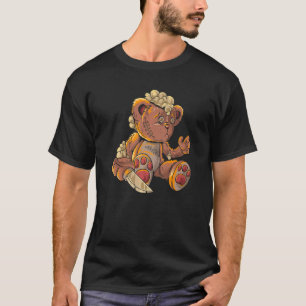 T-shirt Killer Teddy Bear Lazy Halloween Costume d'effroi