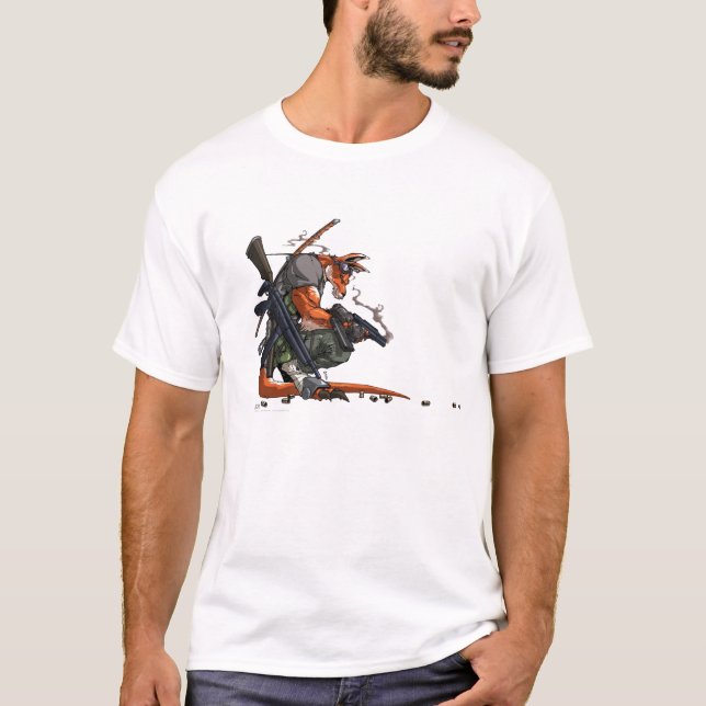 T-shirt Killeroo par des pinces d'Andie (Devant)