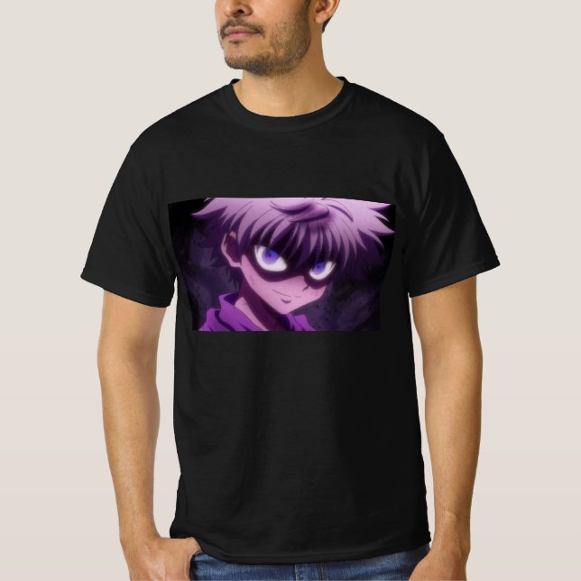 T-shirt Killua Evil Smile (Devant)