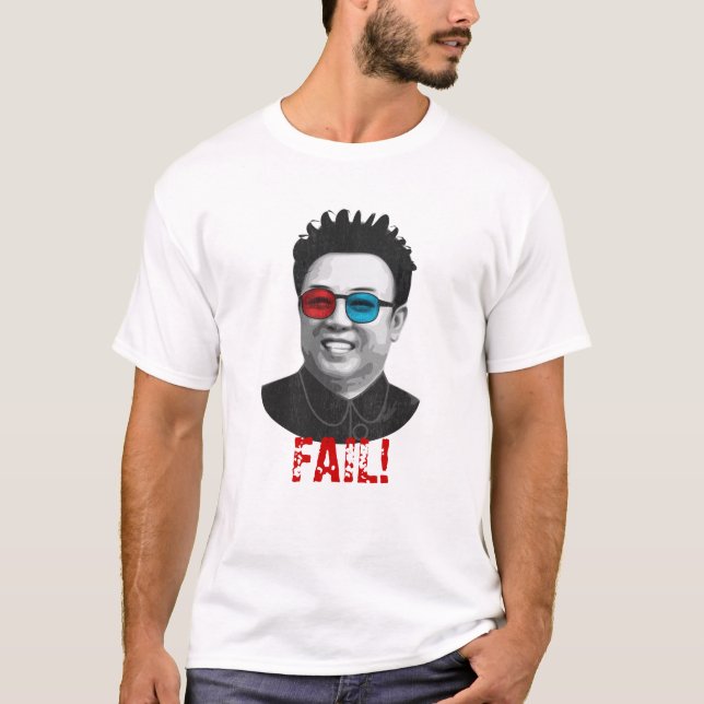 T-shirt Kim Jong - échouer (Devant)