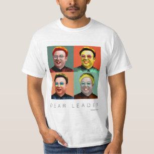 T-shirt Kim Jong Il : Cher Leader