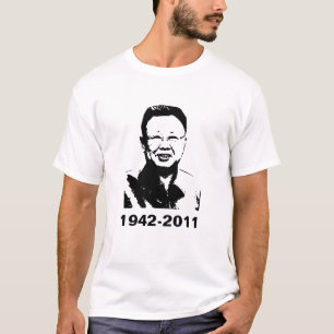 T-shirt Kim Jong Il est mort