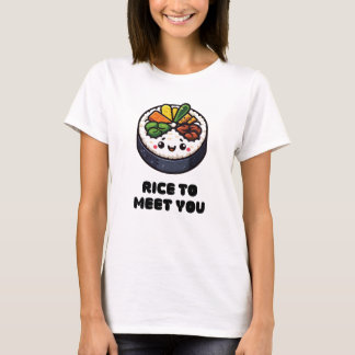 T-shirt Kimbap culinaire amusant