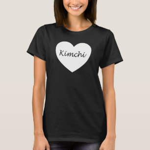 T-shirt Kimchi Coeur Vêtements Kimchi Design unique