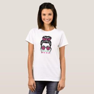 T-shirt Kinda Busy Etre un chien maman, Chien maman Typogr
