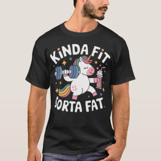 T-shirt Kinda Fit Sorta Fat Funny Gym Body Cute Bear