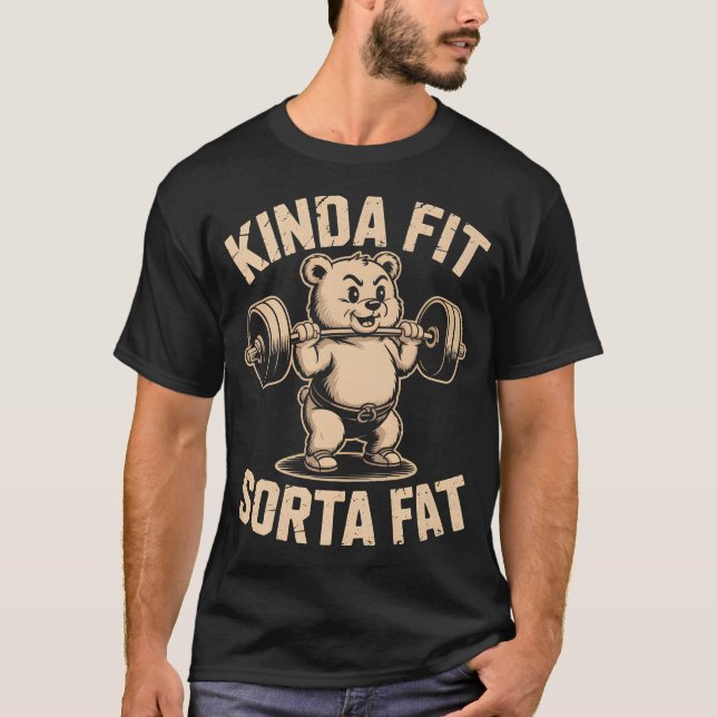T-shirt Kinda Fit Sorta Gras (Devant)