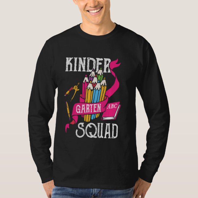 T-shirt Kinder Garten Abc Squad Retour À L'École (Devant)